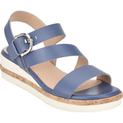 Evolve Kassie Strappy Sandal, Blue