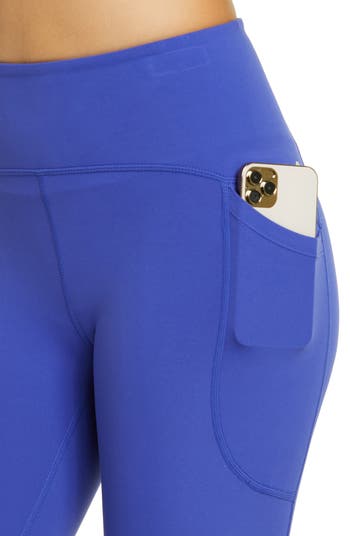 Royal Blue Leggings With Pockets 