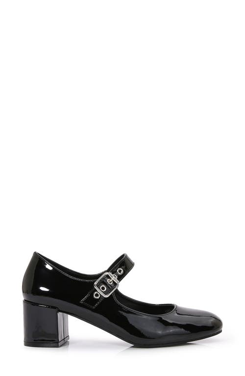 Berness Orla Patent Mary Jane Pump In Black