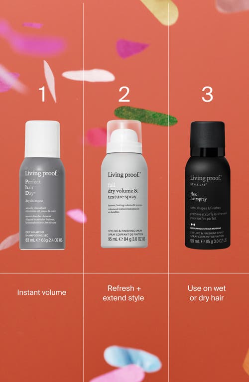 Living Proof ® Brilliant Stylers, Spark Joy Set (limited Edition) $54 Value In No Color