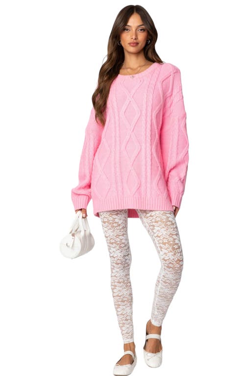 EDIKTED EDIKTED SHEER LACE LEGGINGS