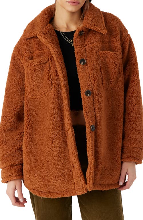 O'neill Juniors' Heath Sherpa Jacket In Sierra