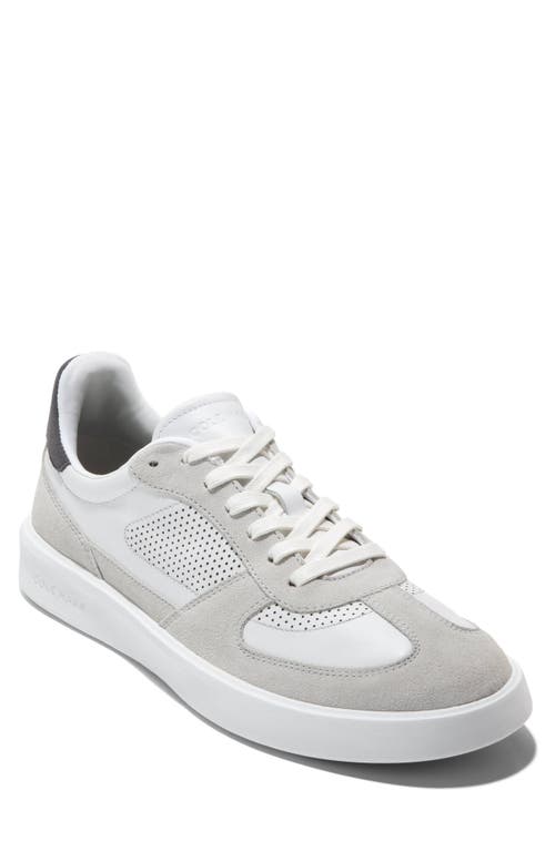 Shop Cole Haan Grand Crosscourt Modern Turf Sneaker In Microchip/gray Pinstr