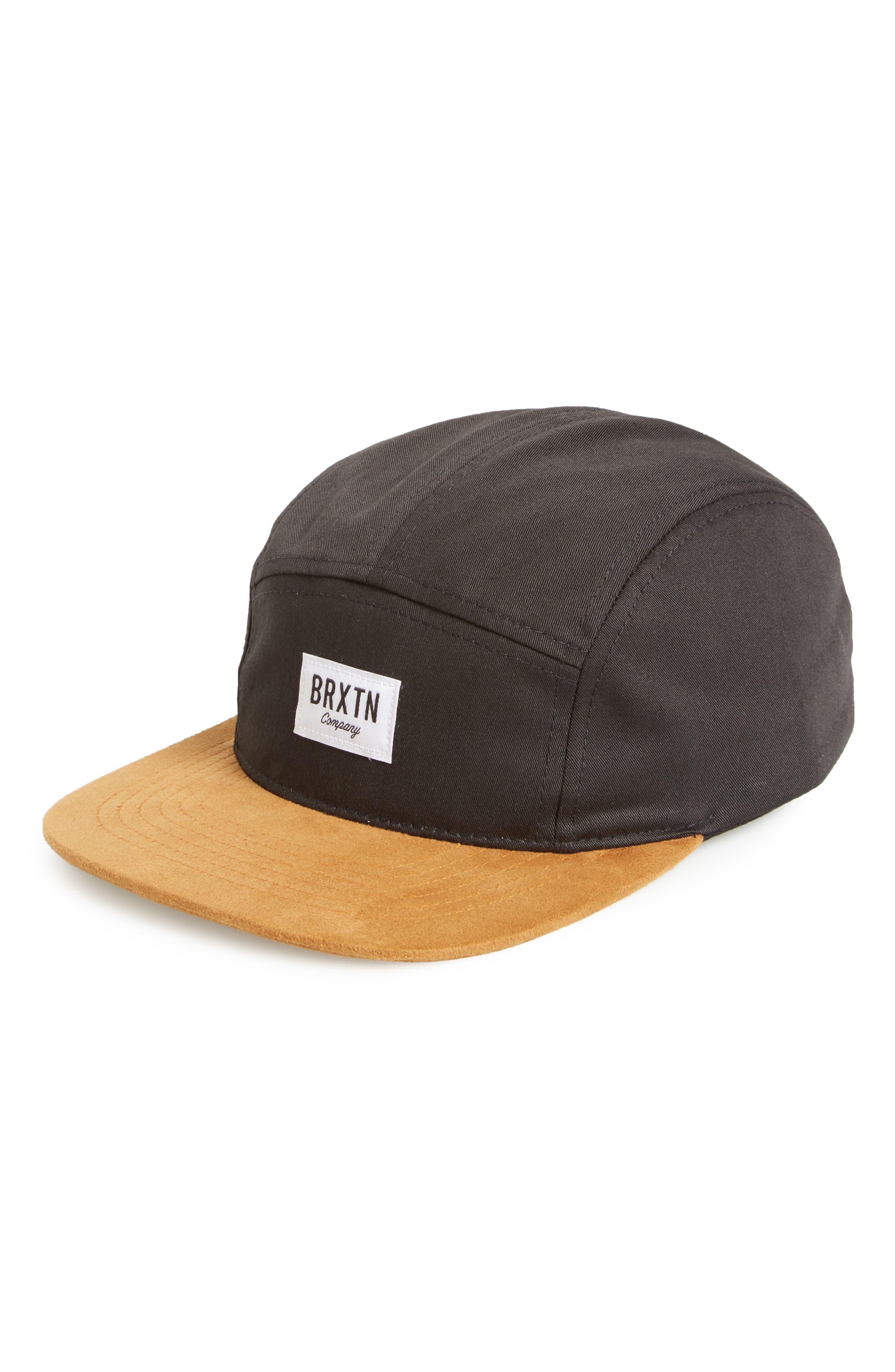 brixton five panel hat