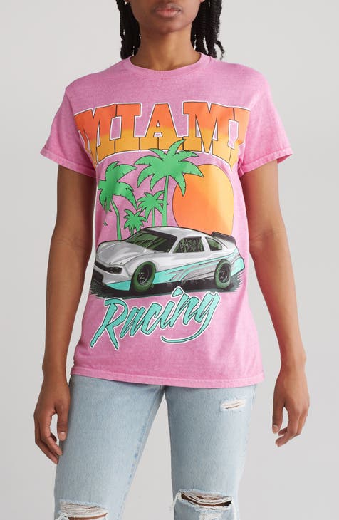 Miami Racing Graphic T-Shirt