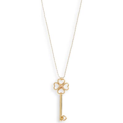 Kate Spade New York Small Legacy Logo Key Pendant Necklace
