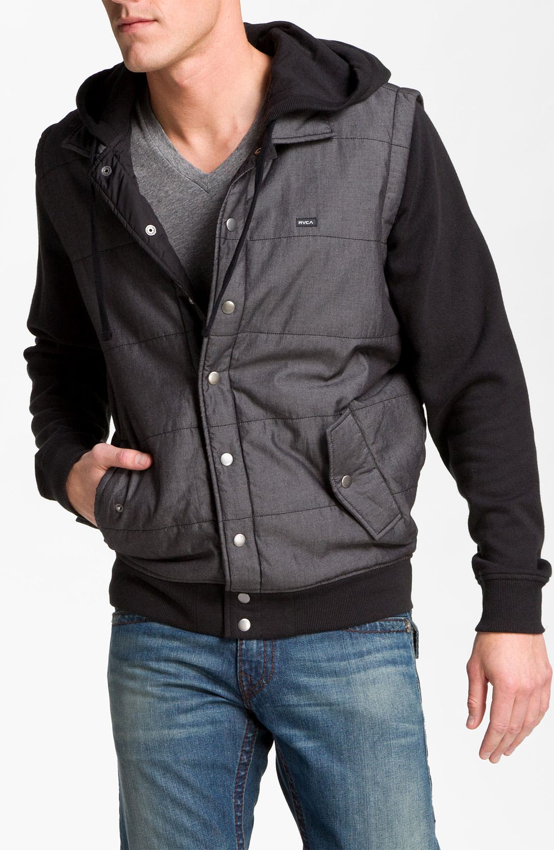 vest hoodie jacket