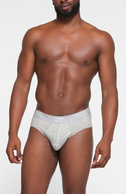 Shop Skims 3-pack Cotton & Modal Blend Briefs In Mineral Multi