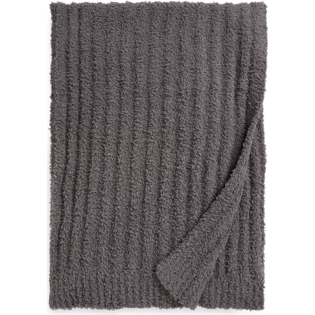 Nordstrom Rack Butter Throw Blanket In Grey Pearl
