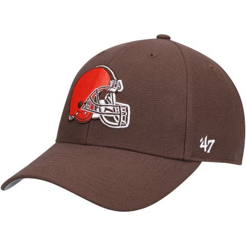 Provincial Stylized Buffalo Logo Brown RETRO Flex Fit Hat