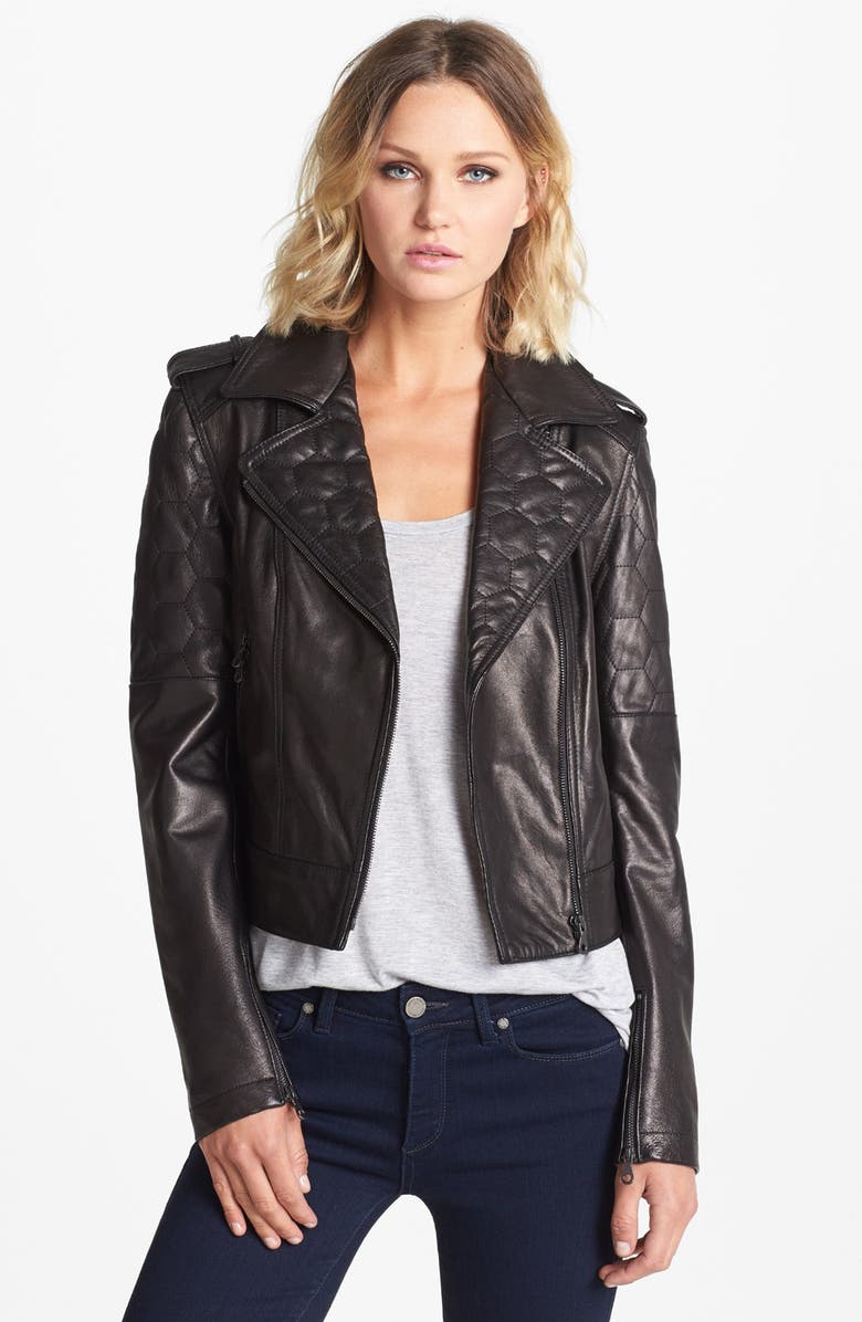 Paige Denim 'Sacha' Leather Jacket | Nordstrom