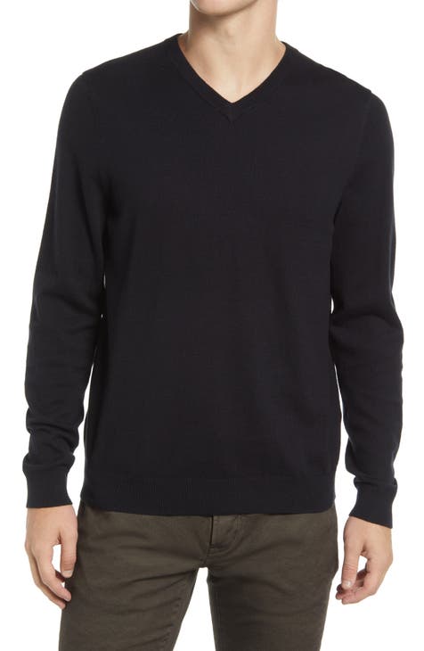 Men's Black V-Neck Sweaters | Nordstrom