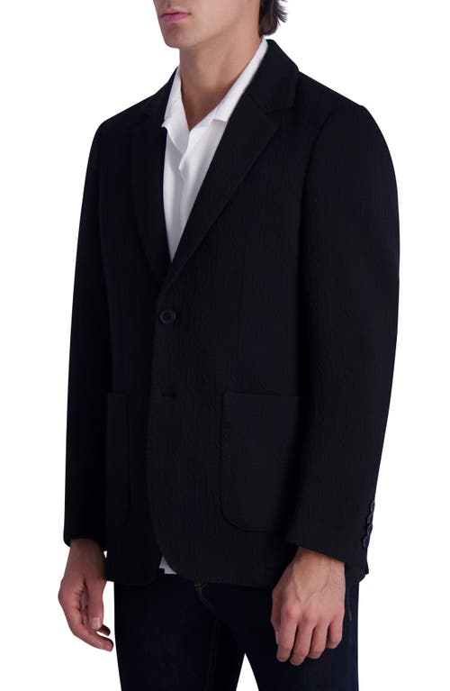 Shop Karl Lagerfeld Paris Slim Fit Sport Coat In Black