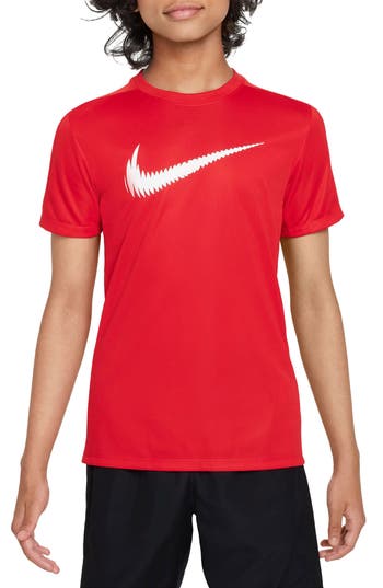 Nike Kids' Dri-fit T-shirt In Red