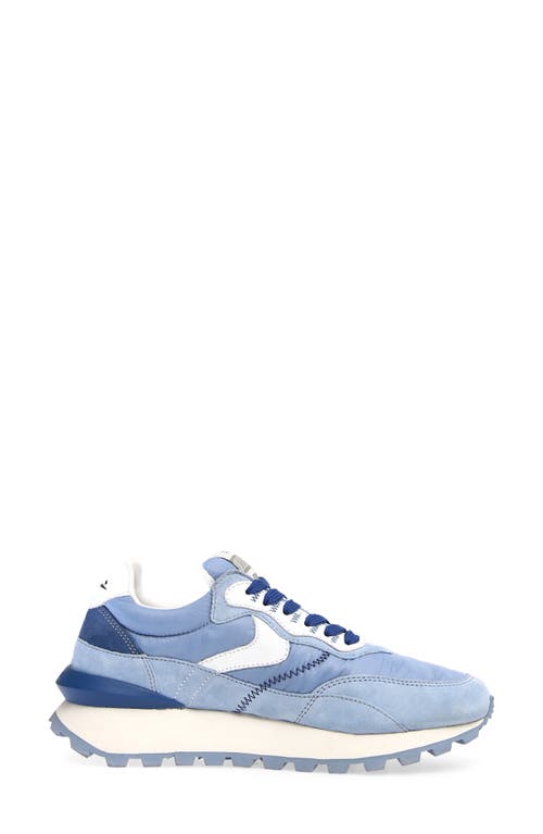 Voile Blanche Qwark Hype Sneaker In Blue Bluette