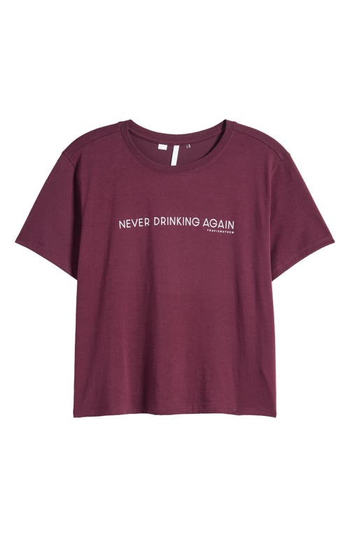 Travismathew Great Idea Graphic T-shirt In Winetasting