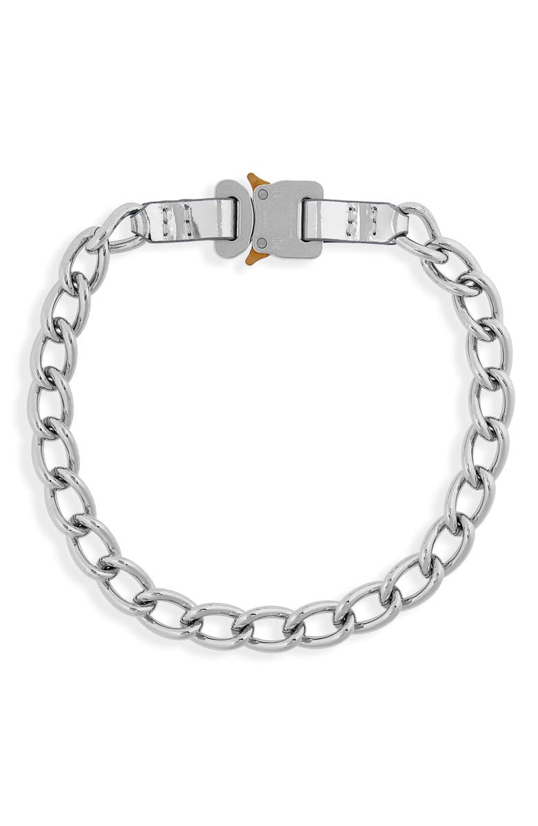 1017 ALYX 9SM Leather Trim Chain Necklace | Nordstrom