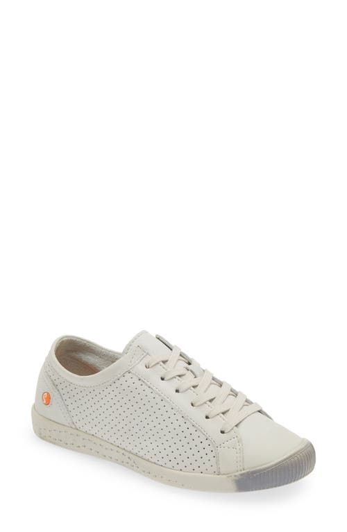 Ica Sneaker in 025 White Smooth Leather
