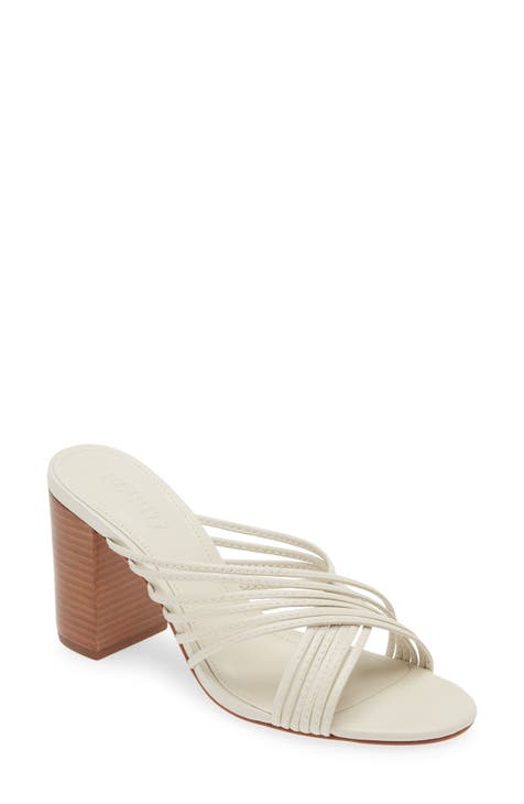 Evangeline Block Heel Slide Sandal (Women)