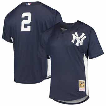 Men's Nike Derek Jeter New York Yankees Cooperstown Collection Name &  Number Navy T-Shirt