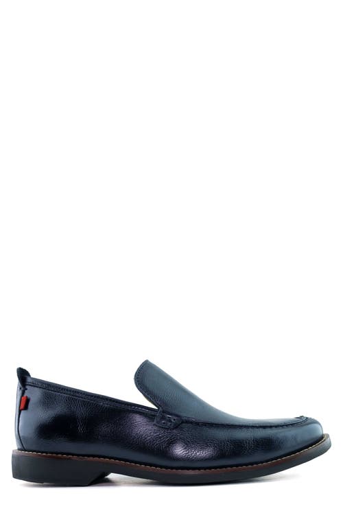 Marc Joseph New York Clayton Rd Venetian Loafer In Navy Napa Soft