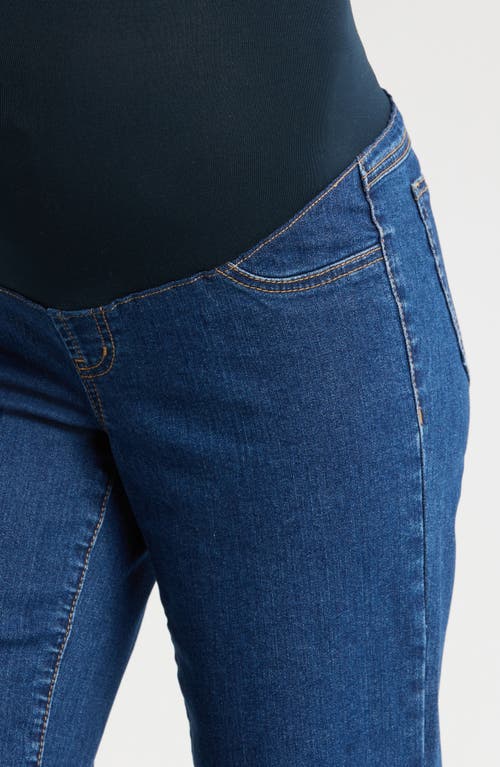 Shop 1822 Denim <br />over The Bump Cuffed Straight Leg Maternity Jeans In Levi