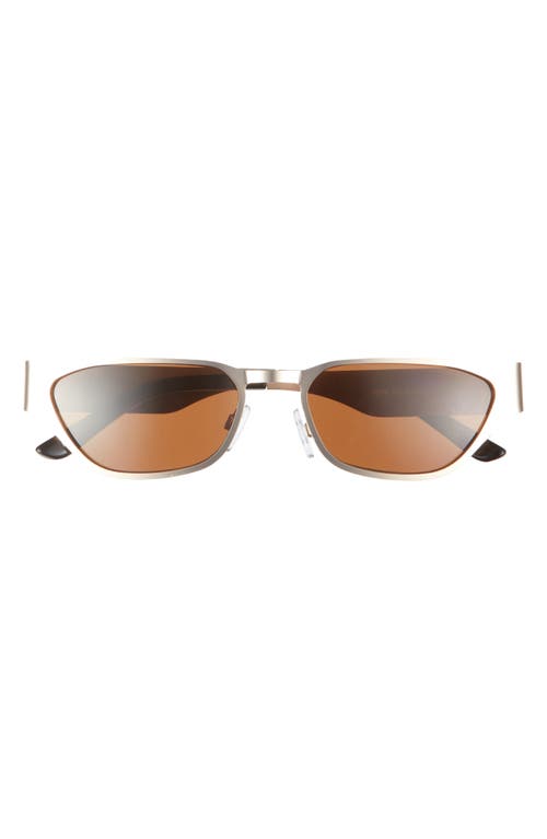 Shop Bp. Rectangular Flat Top Sunglasses In Gold