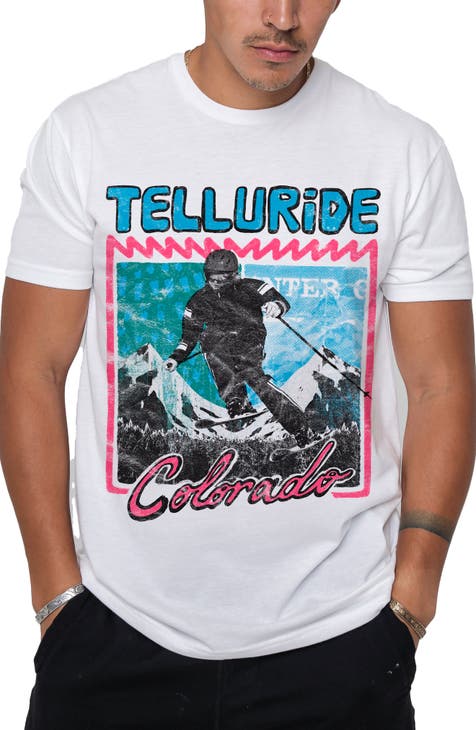 Telluride Colorado Cotton Graphic T-Shirt