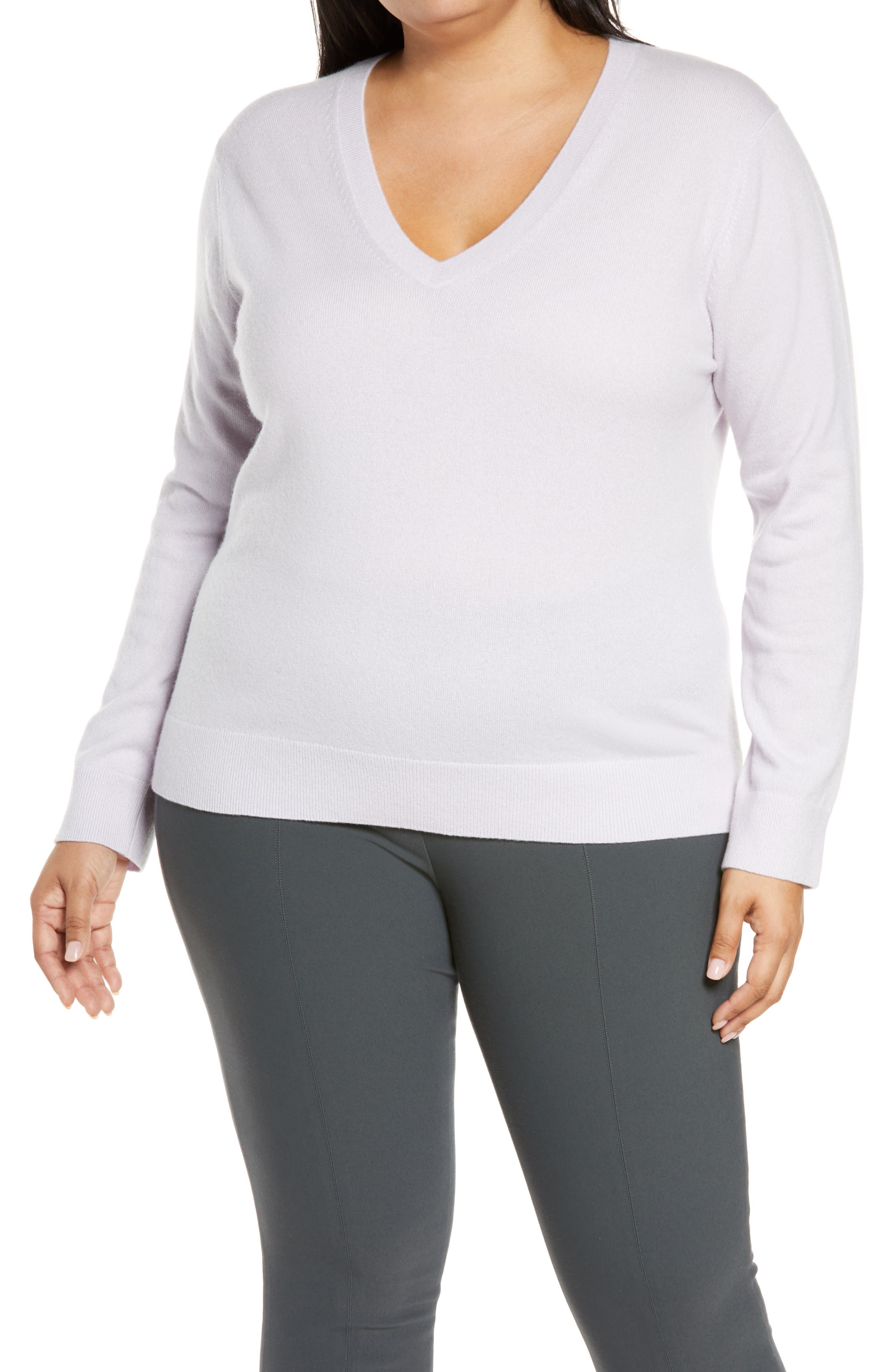 Cashmere Plus-Size Sweaters 