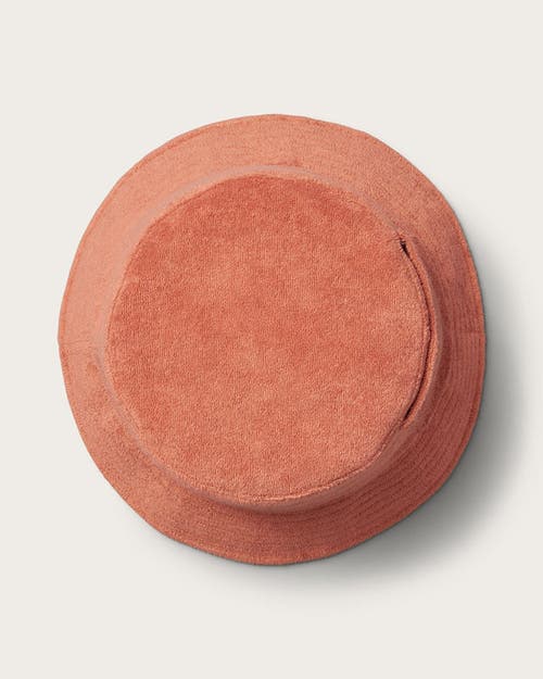 Hemlock Marina Bucket Hat In Red Clay