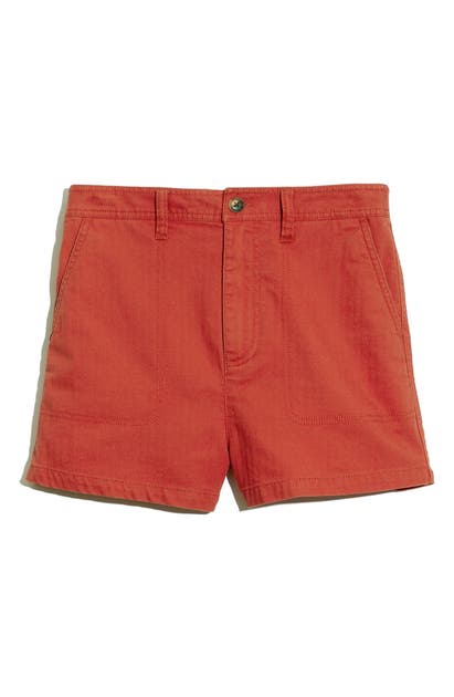 Madewell Camp Shorts In Thai Chili