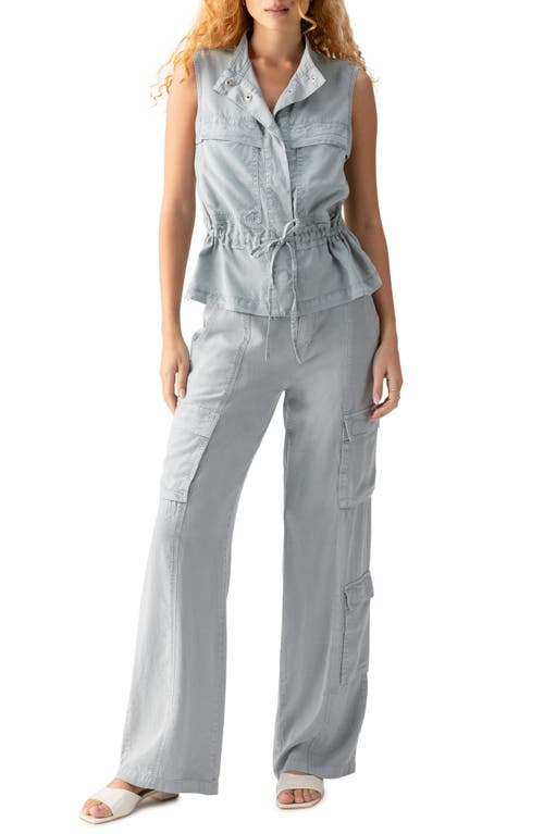 Sanctuary Lora Surplus Vest In Eucalyptus