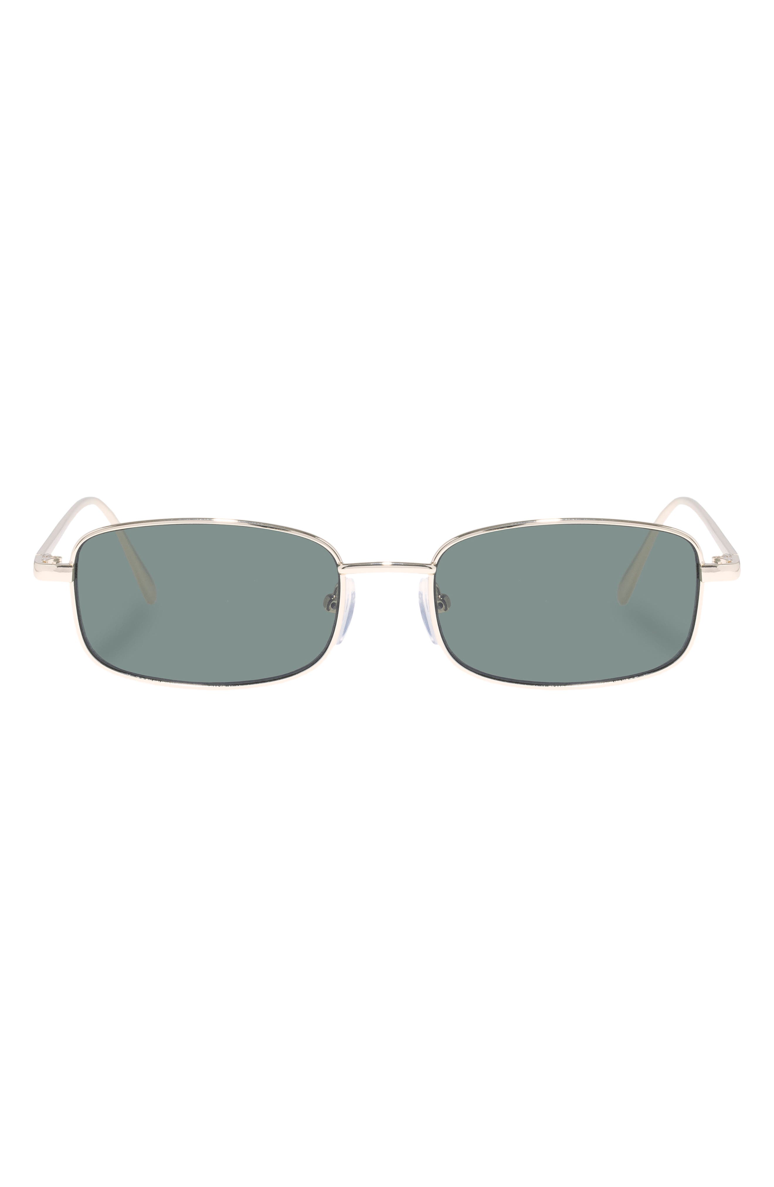 AIRE Decan 51mm Rectangle Sunglasses in Gold 