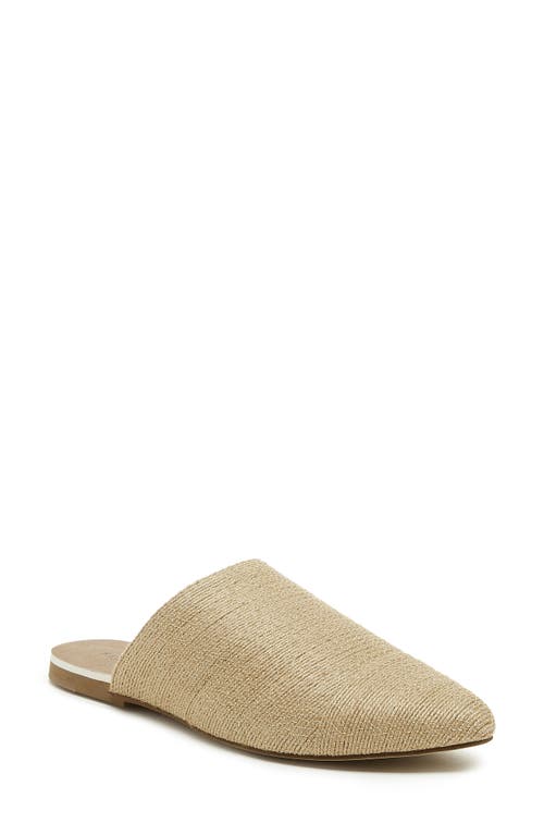 Pointed Toe Water Resistant Mule in Natural