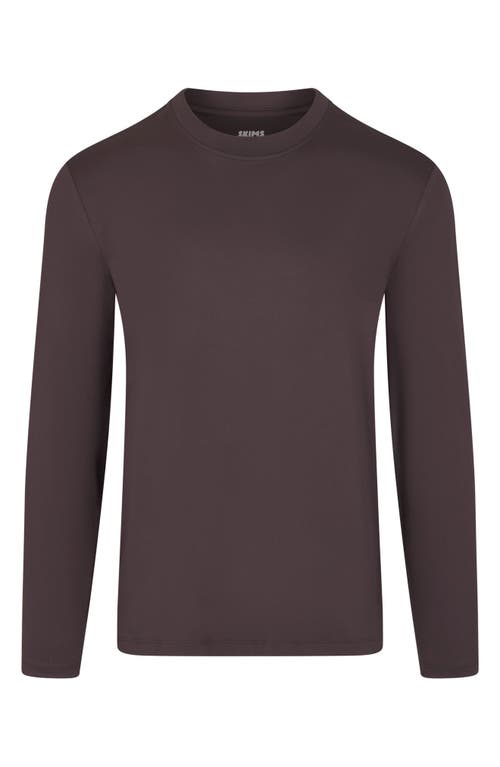 Shop Skims Outdoor Jersey Classic Fit Long Sleeve T-shirt In Iron