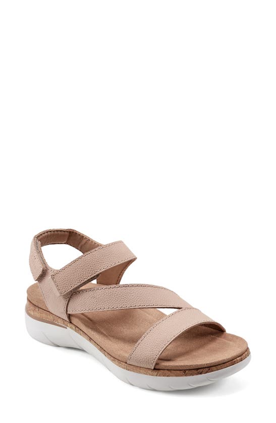 Shop Earth Roni Ankle Strap Sandal In Light Natural