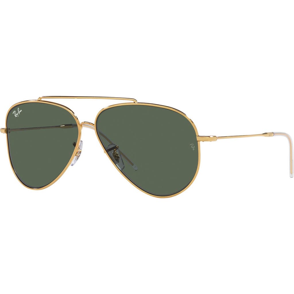 Ray Ban Ray-ban Aviator Reverse 59mm Pilot Sunglasses In Arista