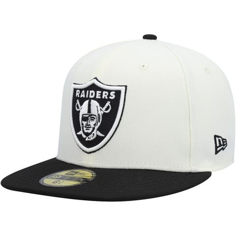 Women's Las Vegas Raiders New Era Cream Core Classic 2.0 Adjustable Hat