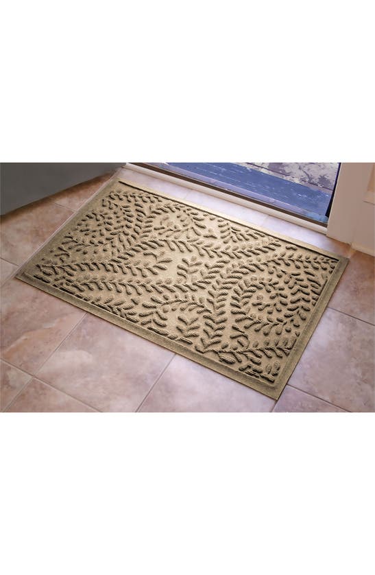 Shop Bungalow Flooring Waterhog Boxwood Floor Mat In Camel