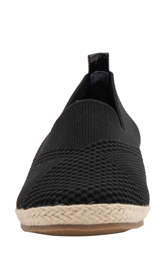David Tate Bianca Stretch Espadrille Pump In Black