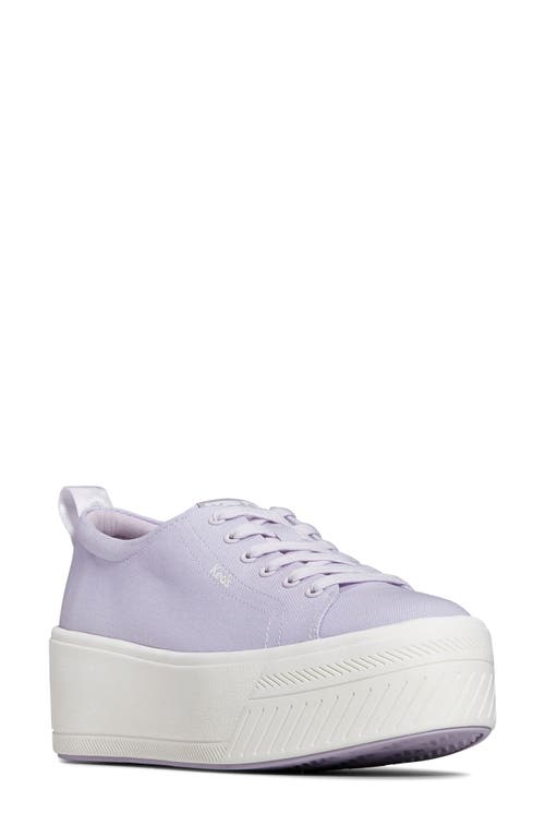 ® Keds Sklyer Platform Sneaker in Light/Pastel Purple Canvas