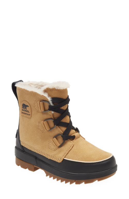 SOREL Tivoli IV Waterproof Winter Boot in Curry Suede at Nordstrom, Size 7.5