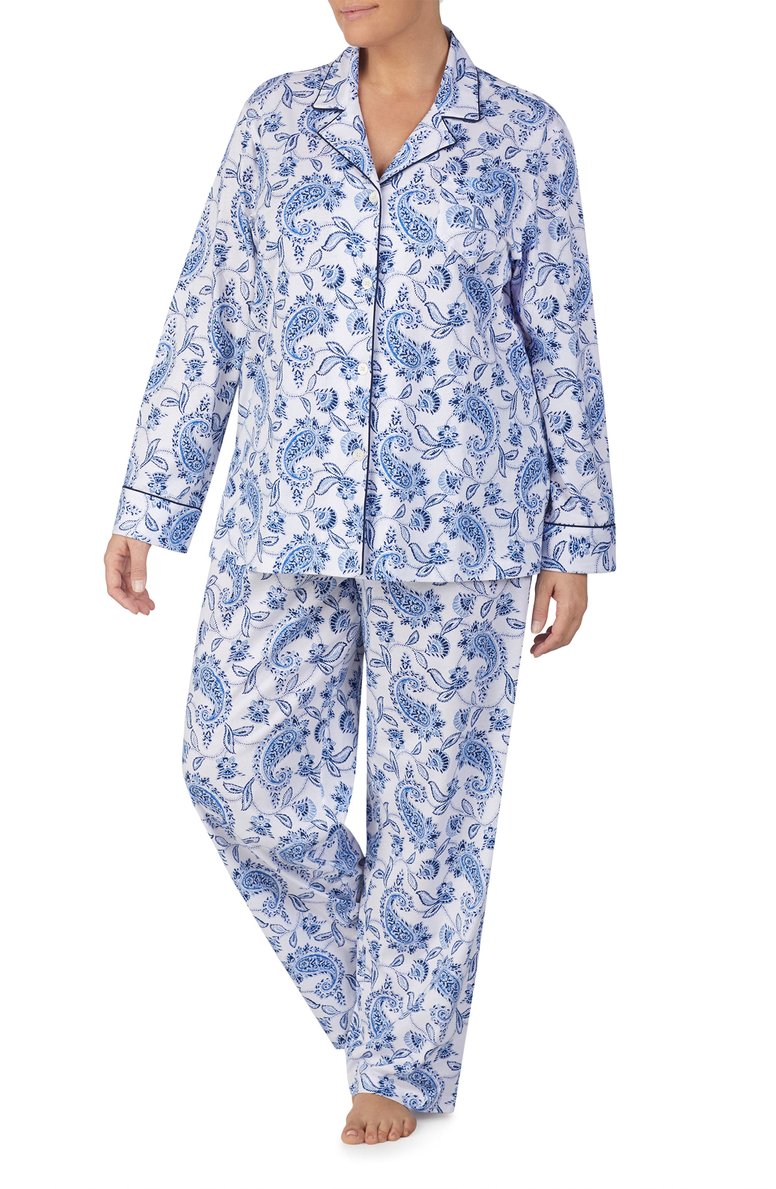 Lauren Ralph Lauren Paisley Pajamas 
