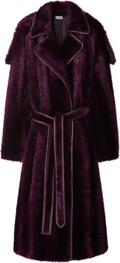Burberry trench 2025 fur coat