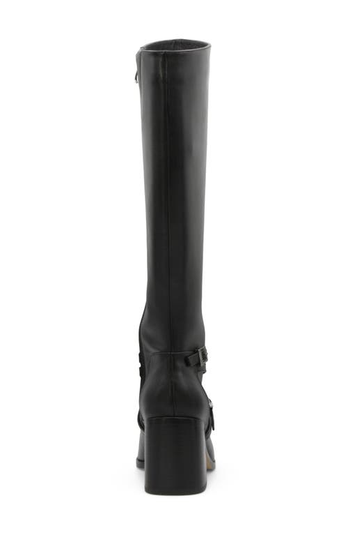 Charles David Jacoby Knee High Boot In Black Leather