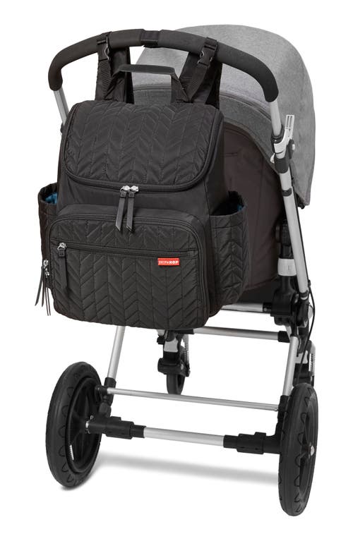 Skip Hop Forma Diaper Backpack In Jet Black