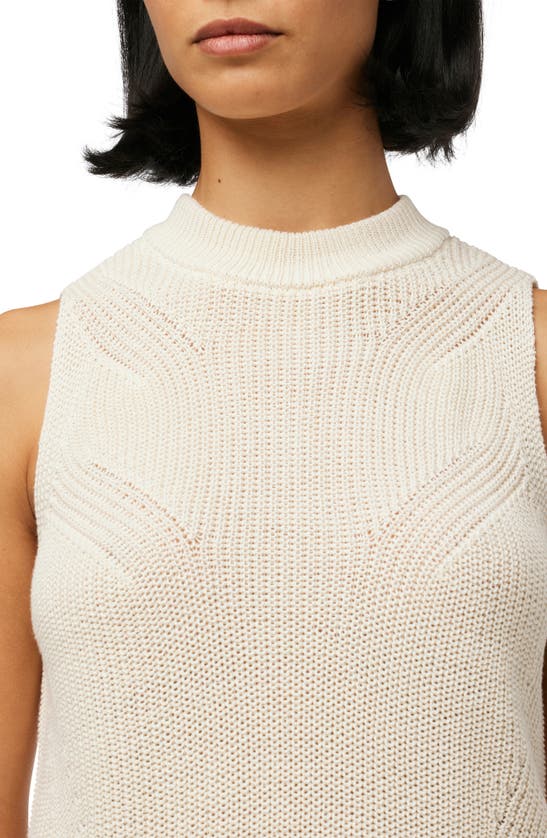 Shop Joe's Cotton Sweater Tank Top In Ivory