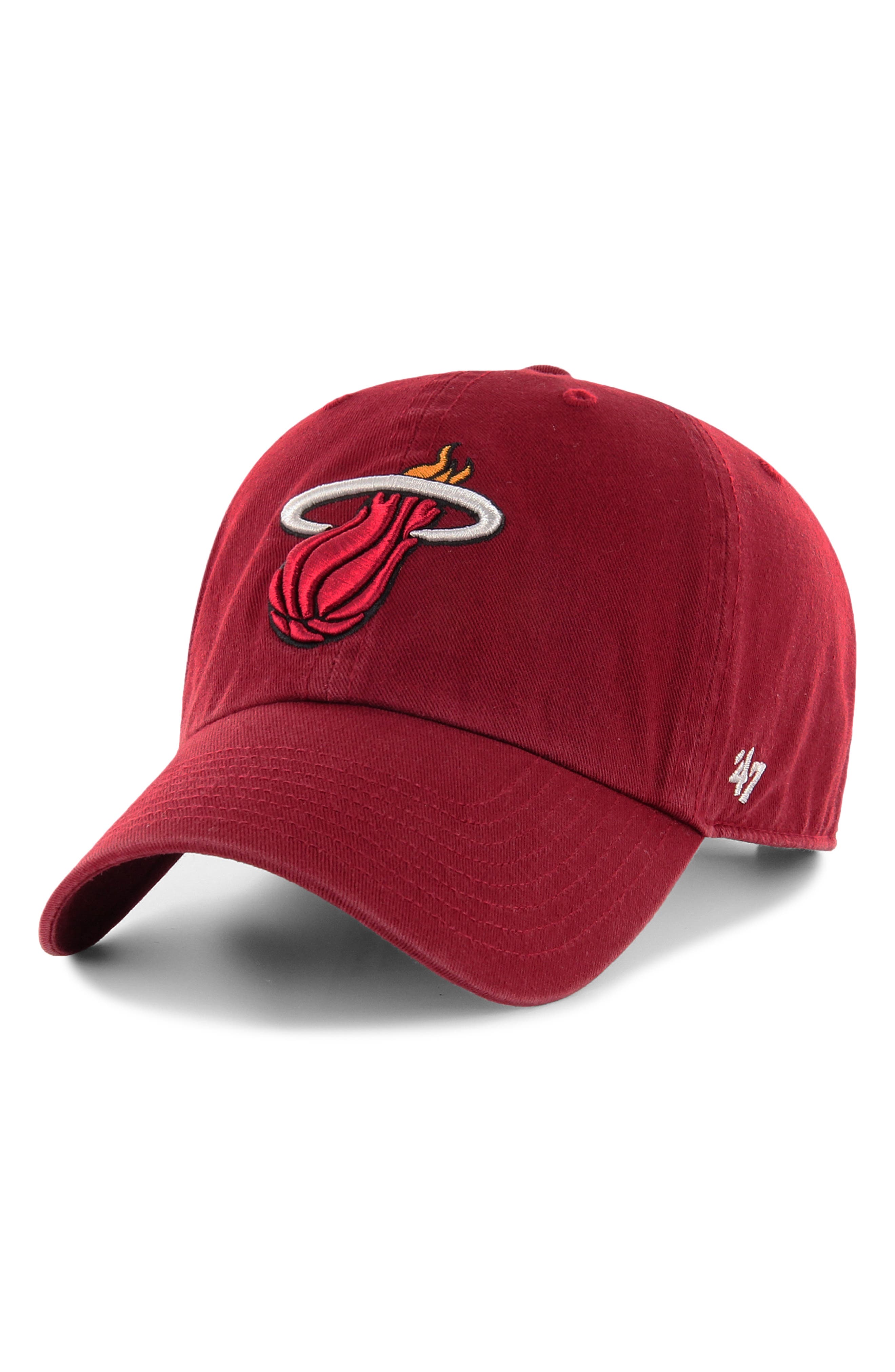 UPC 191812001467 product image for '47 Clean Up Miami Heat Baseball Cap in Razor Red at Nordstrom | upcitemdb.com