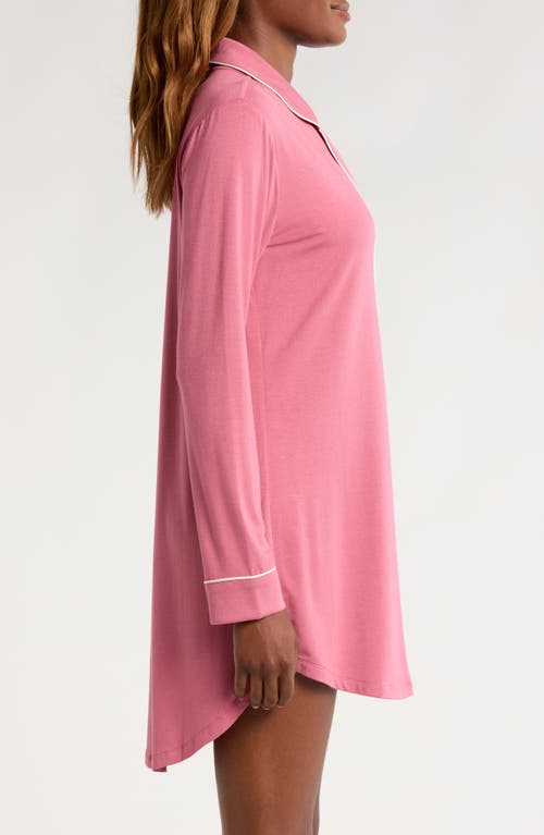 Shop Nordstrom Moonlight Eco Nightshirt In Pink Mauve