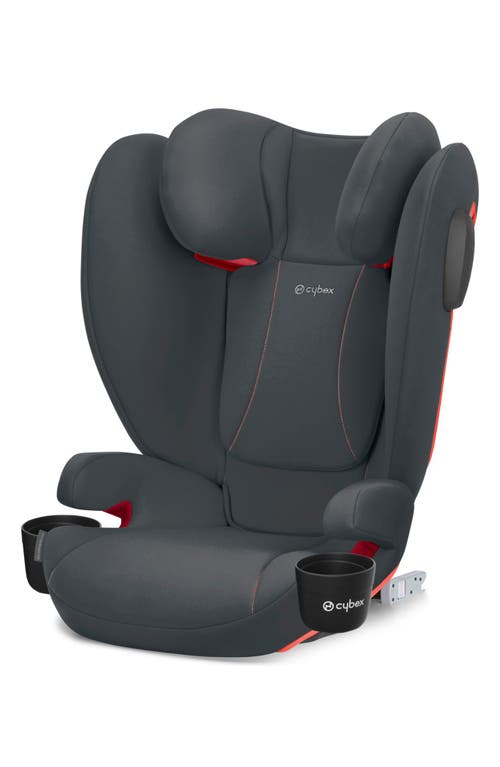 CYBEX Solution B2-Fix+ Lux Booster Seat in Steel Grey